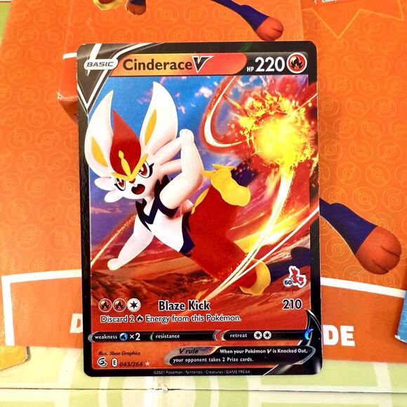 Pokémon TCG Battle Academy 2022 Board Game Pikachu Eevee Cinderace V Complete - Picture 4 of 8